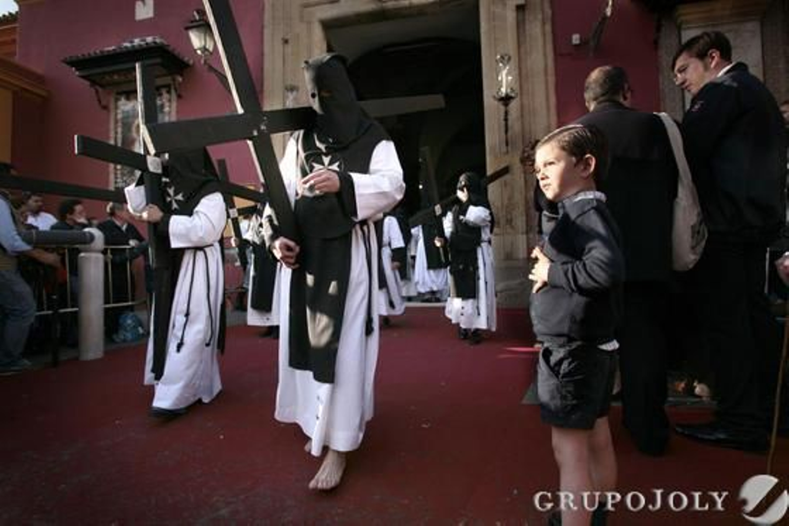 Penitentes en San Lorenzo.  Foto: Juan Carlos Muñoz