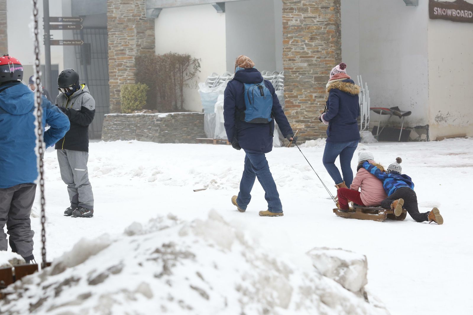 Todas las imágenes del estreno de la temporada de esquí en Sierra Nevada