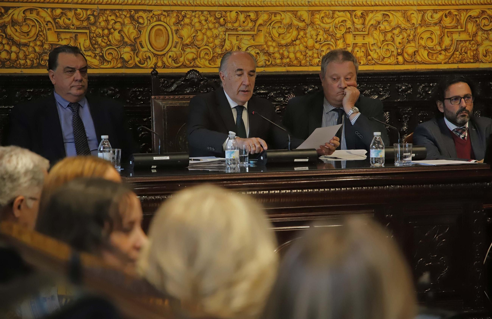 Fotos del Pleno extraordinario del Ayuntamiento de Algeciras