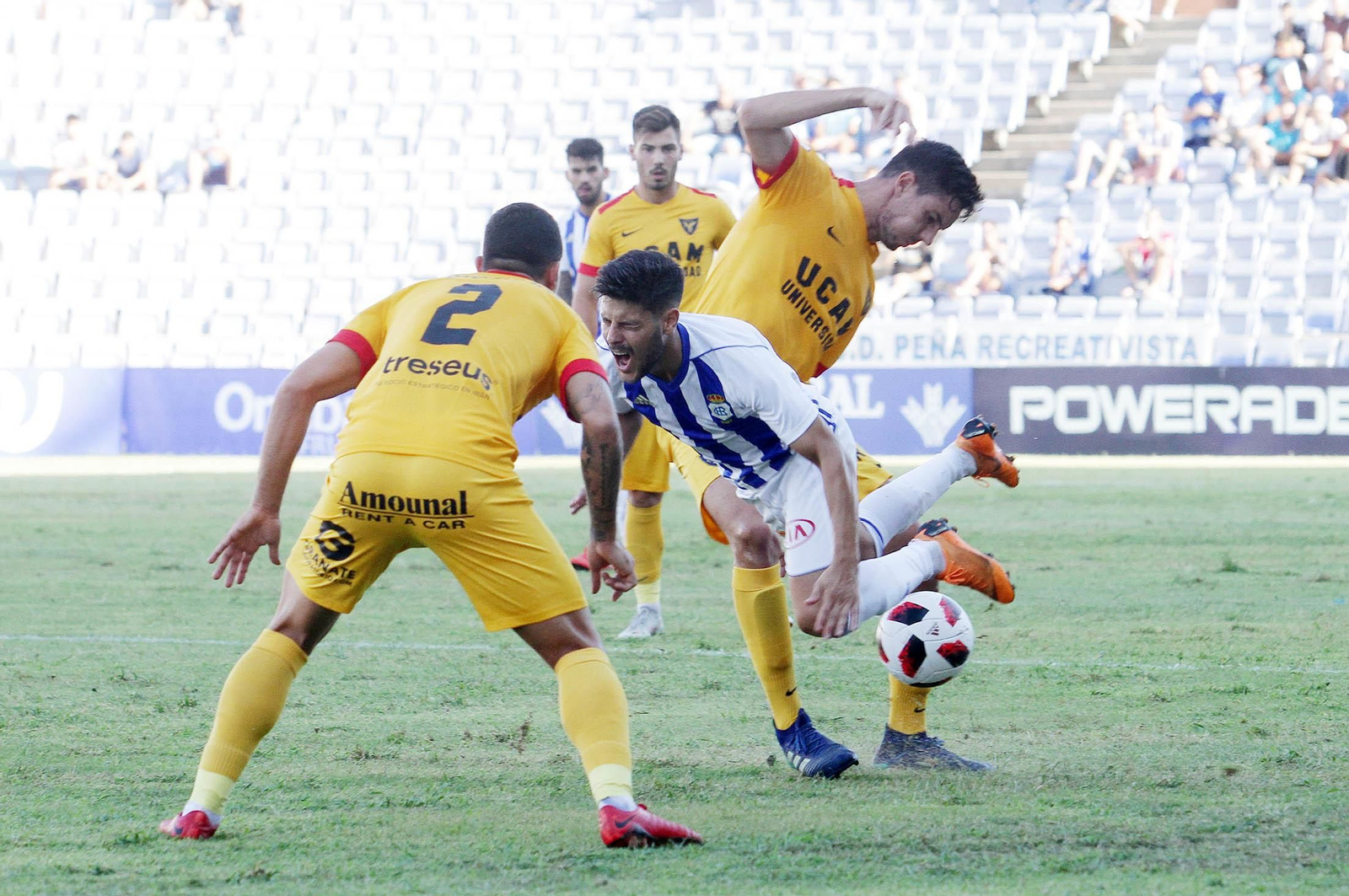 Recreativo de Huelva-UCAM Murcia en imágenes