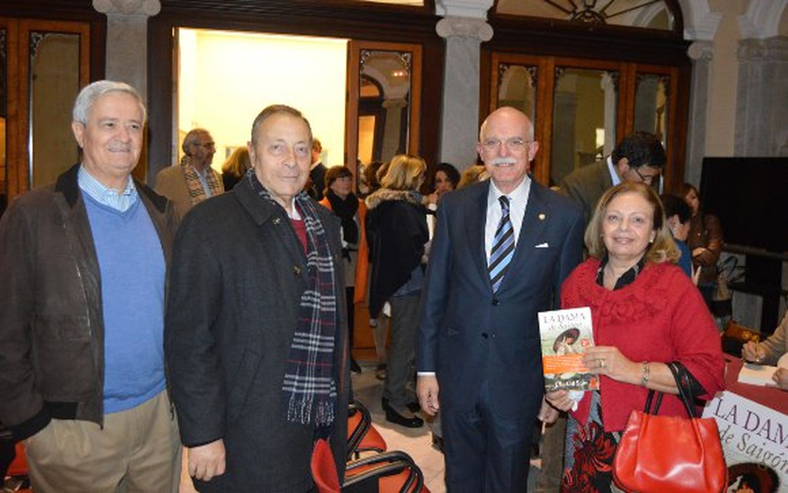 Inocencio Gómez, Luis Solá, Agustin Rosety e Iñaki Sánchez.

Foto: Ignacio Casas de Ciria