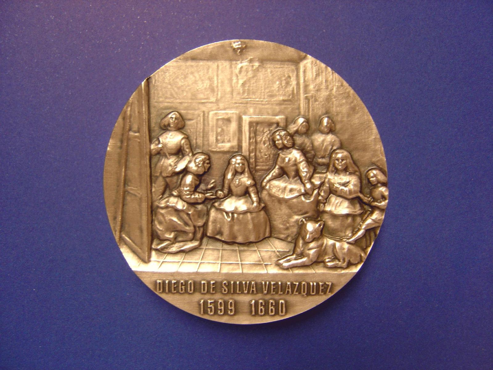La medalla del Premio Velázquez.