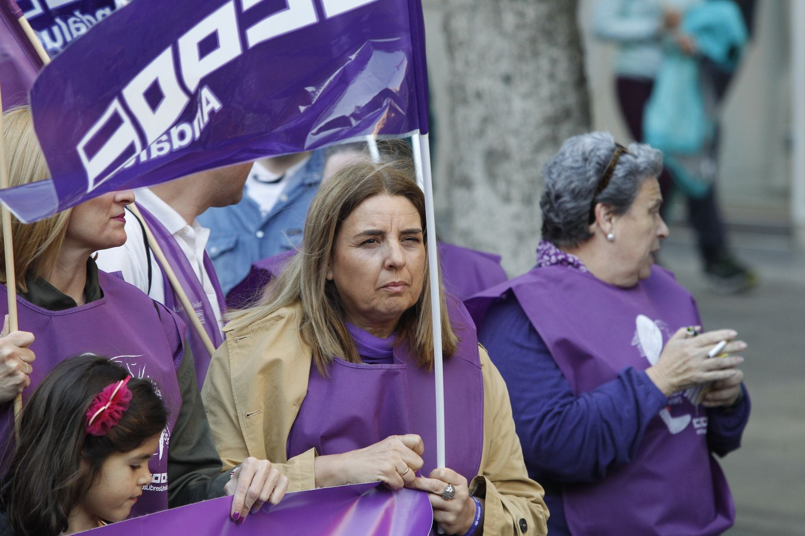 Fotogalería manifestación Día Internacional de la Mujer