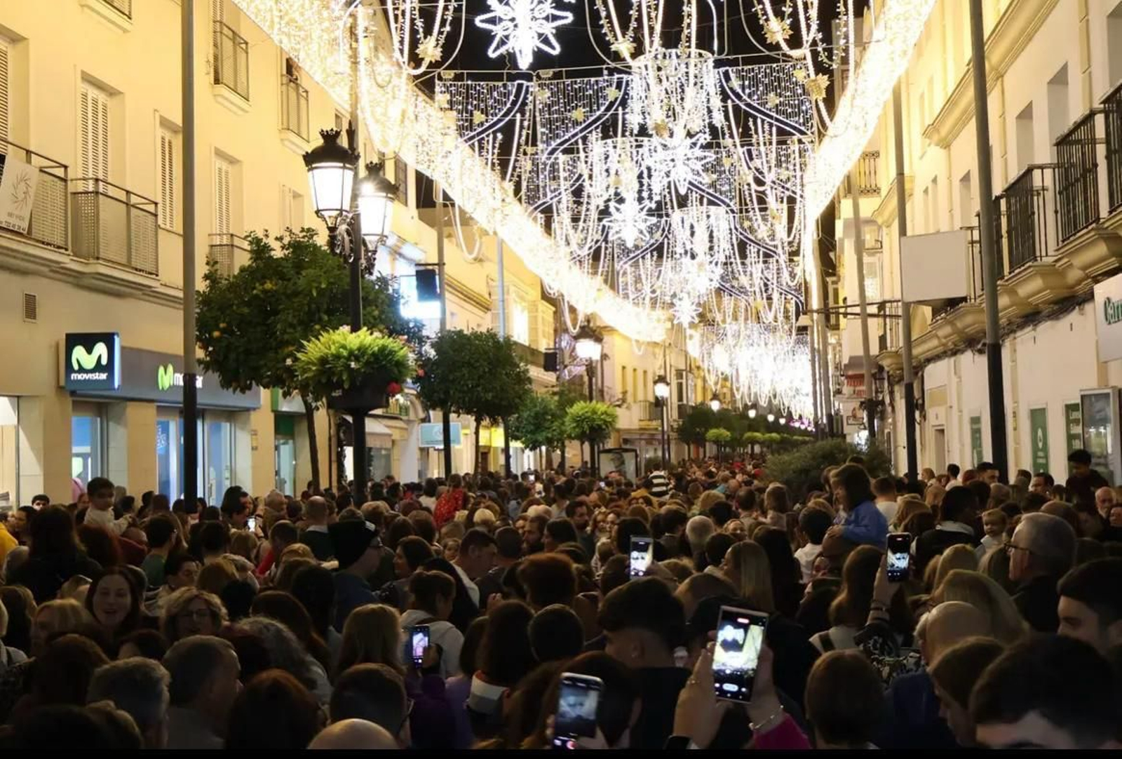 Alumbrado de Navidad en Chiclana, en imágenes