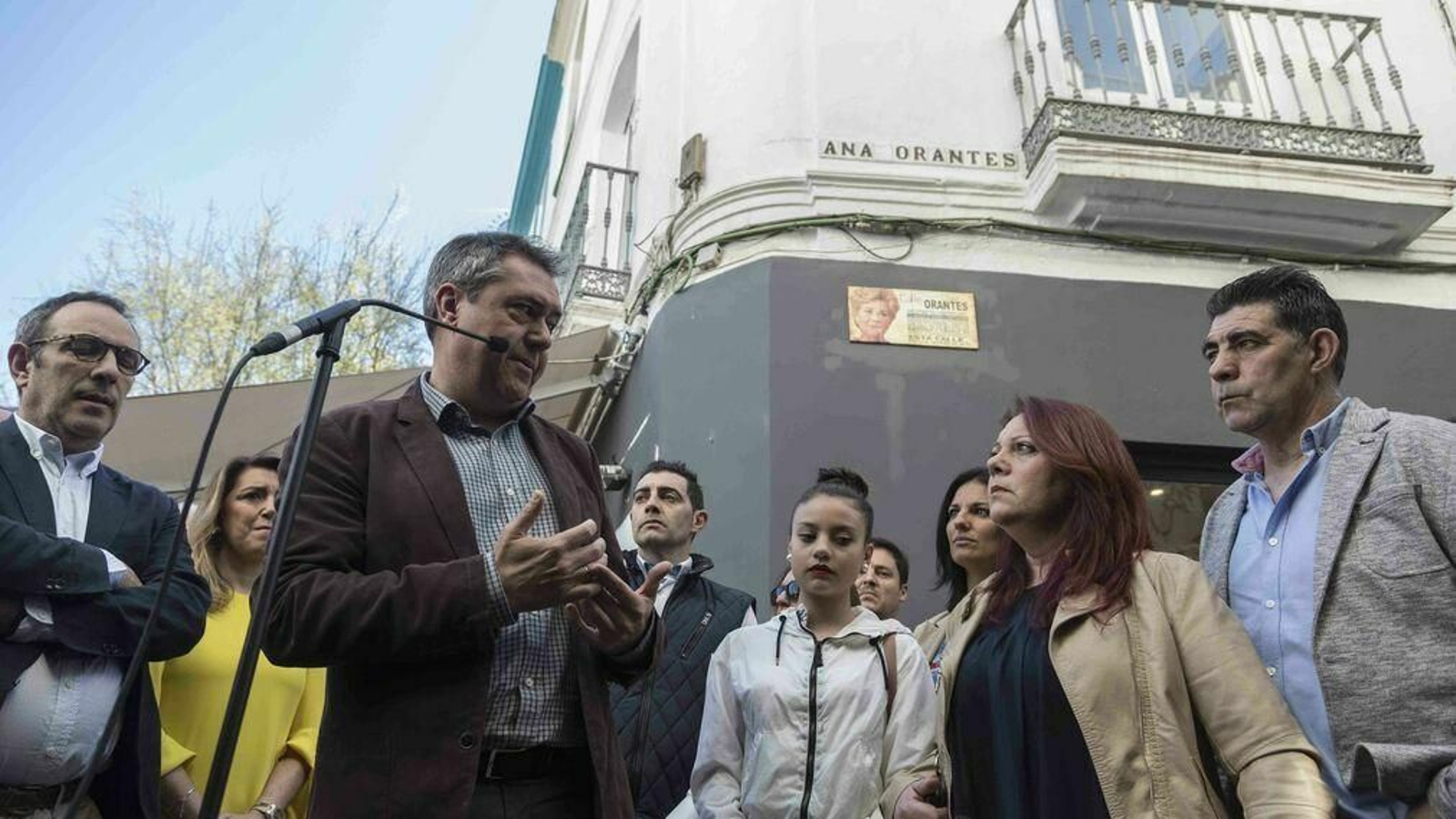 Inauguración de la calle Ana Orantes