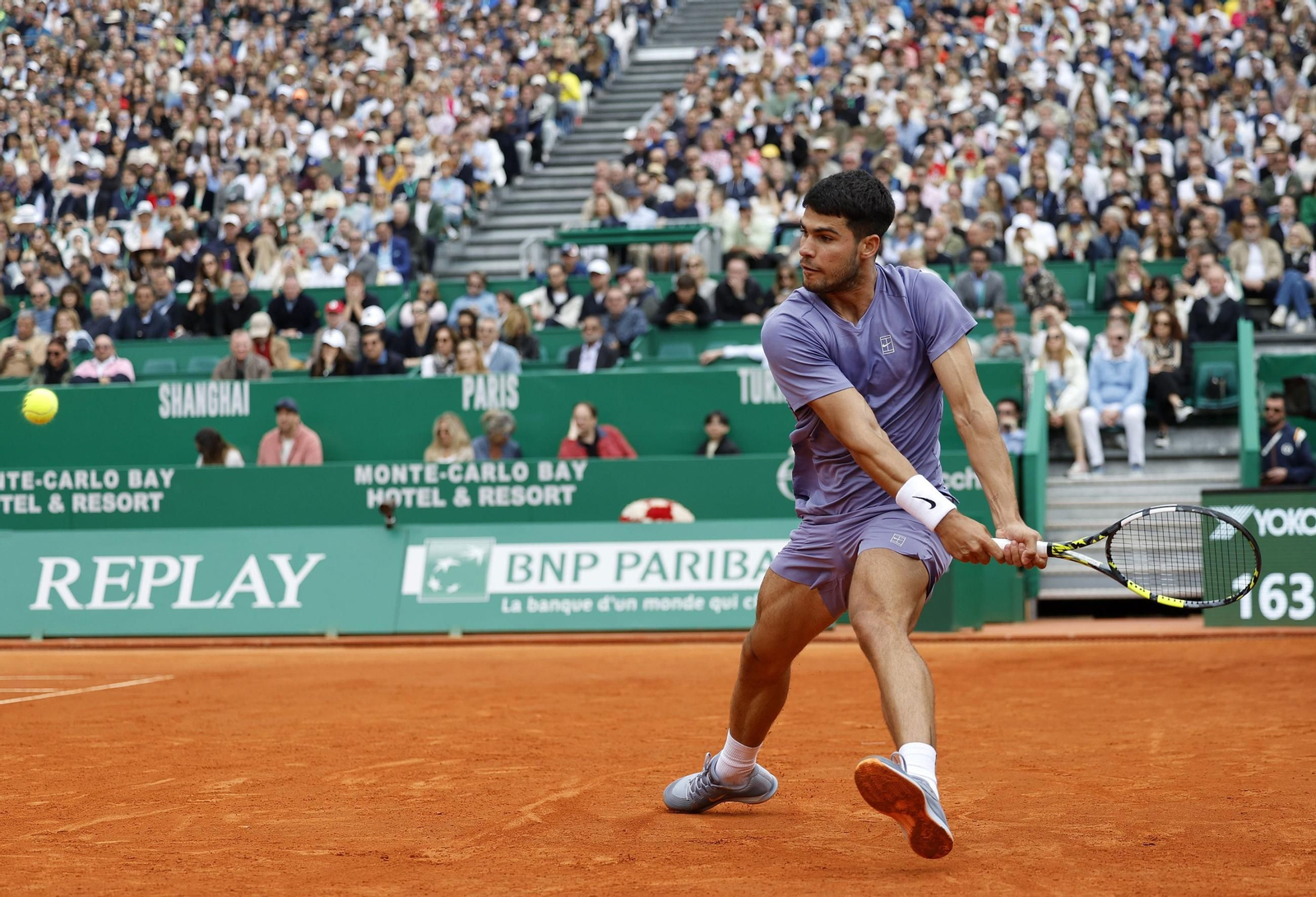 Las fotos del Davidovich-Alcaraz del Masters 1000 de Montecarlo