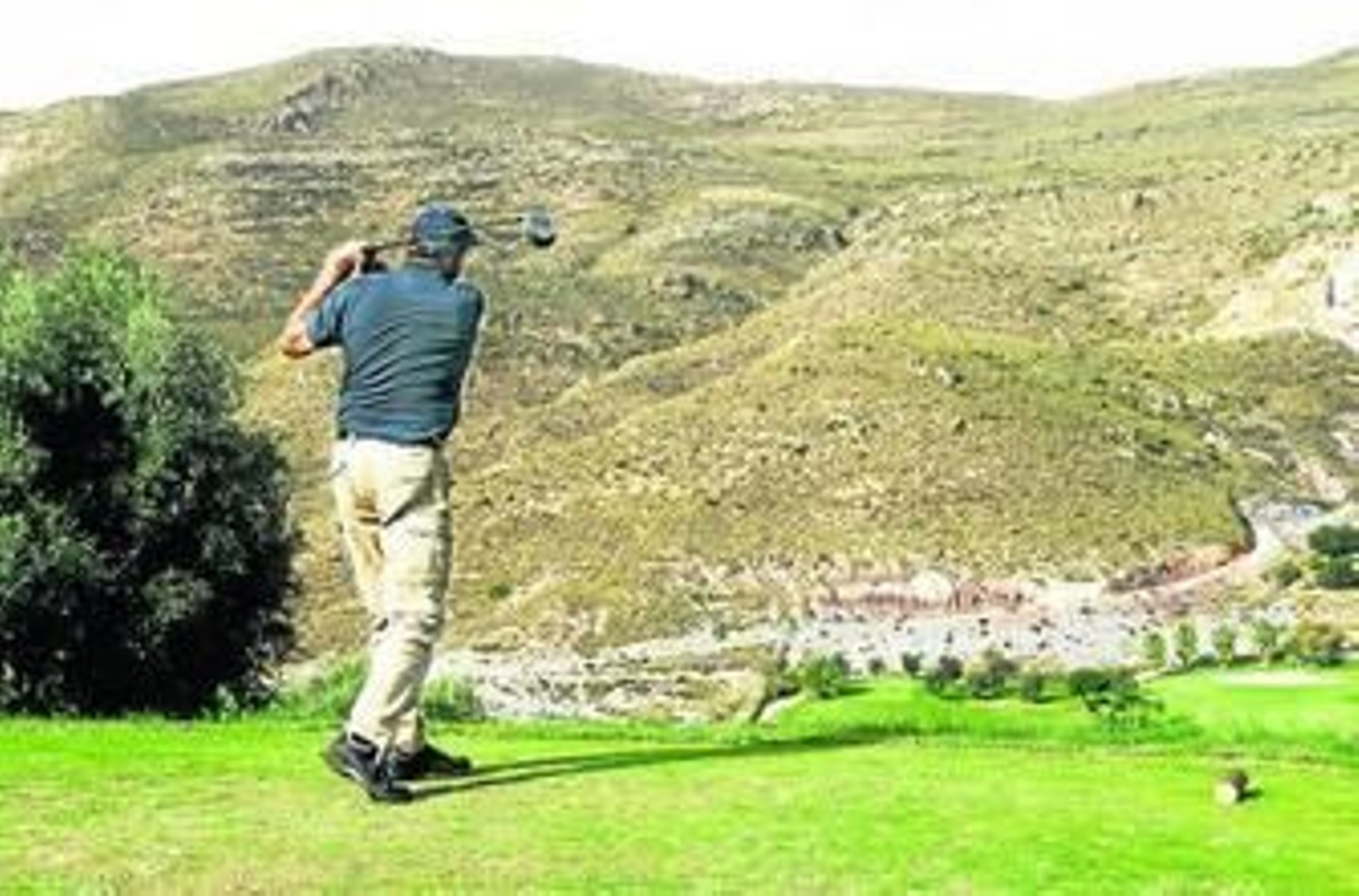 Campo de golf de la Envía, en Vícar.