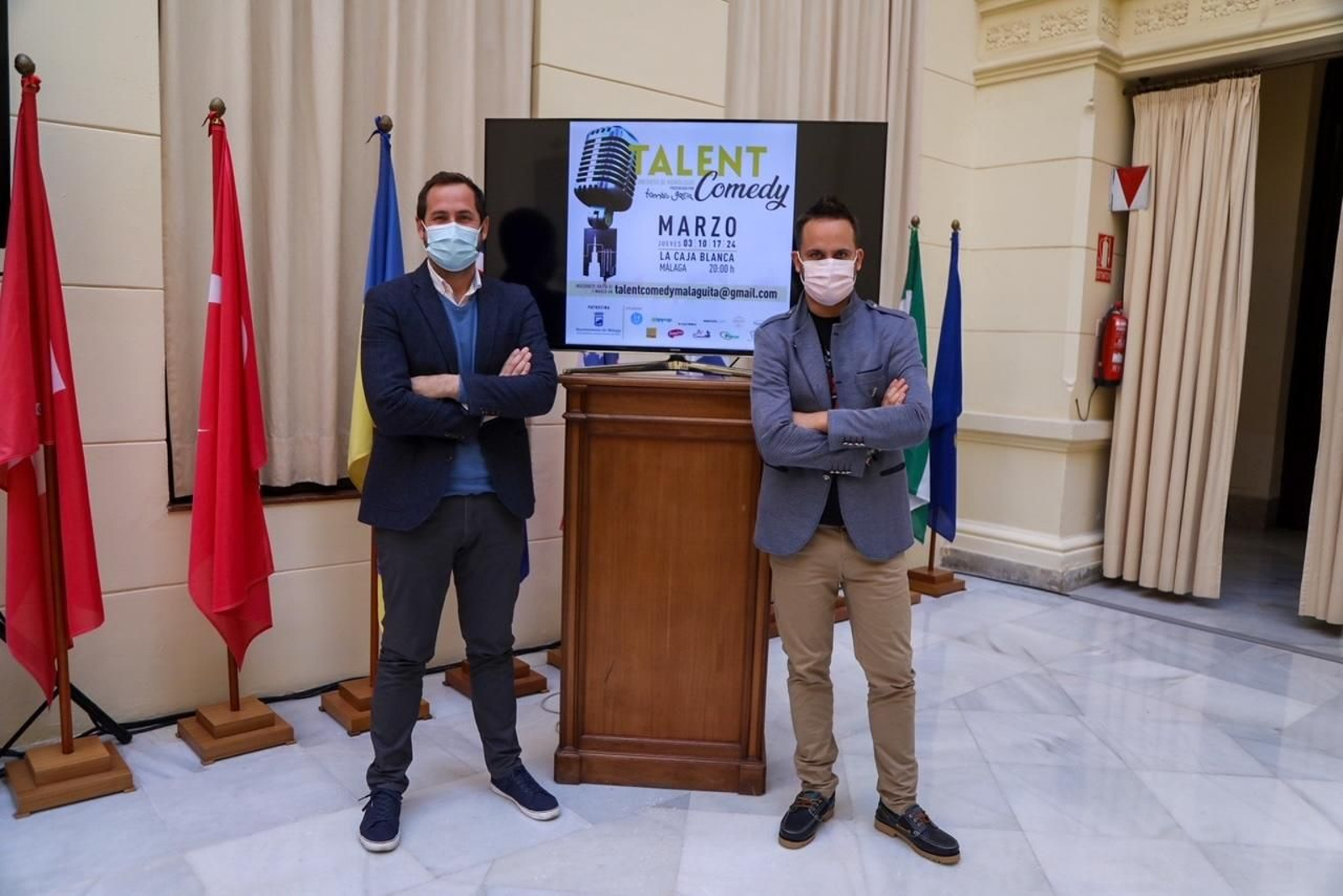 La presentación en el Ayuntamiento La presentación en el Ayuntamiento