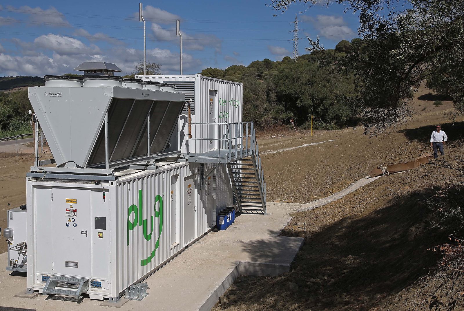 La planta de hidrógeno verde de Guadacorte - Coagener, en imágenes