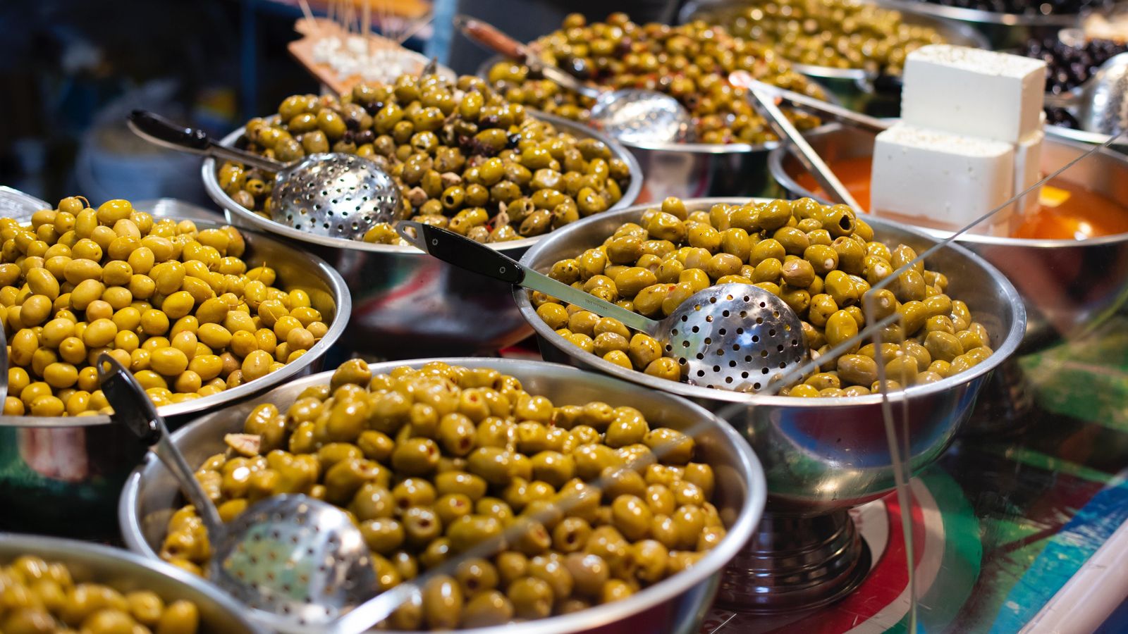 Las aceitunas pueden tener huesos o estar rellenas