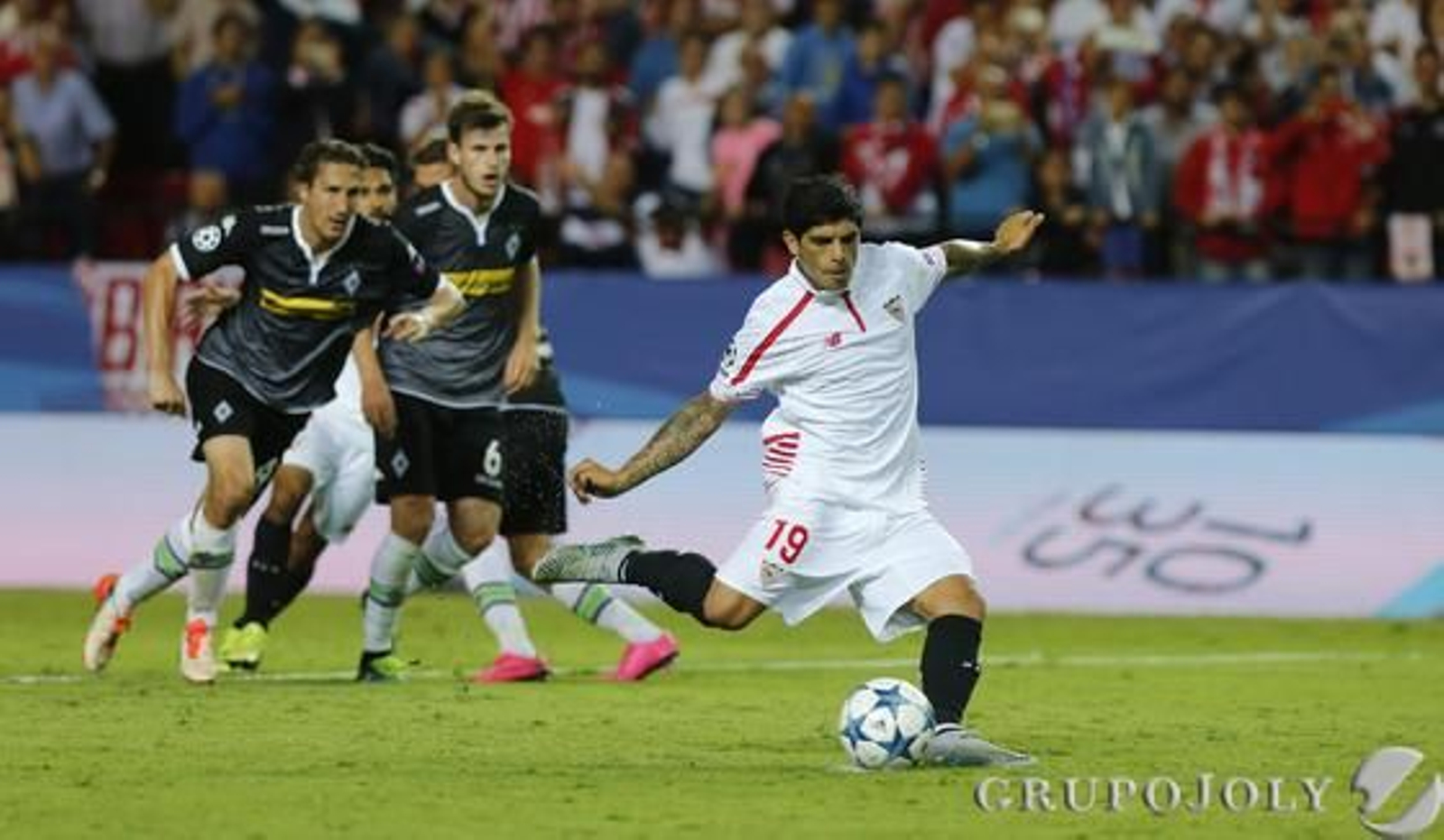 Las imágenes del Sevilla FC-Borussia Mönchengladbach