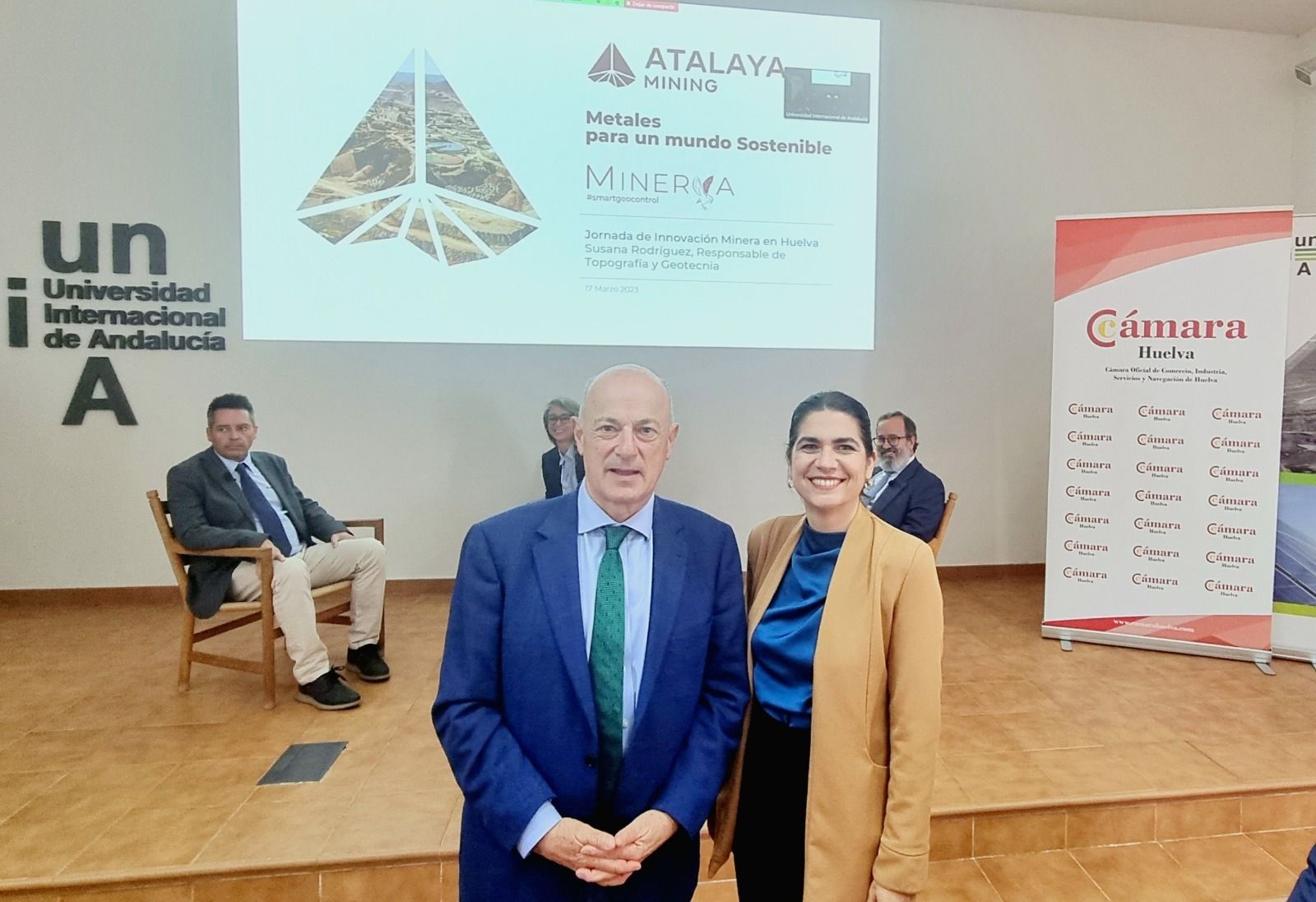 Alberto Lavandeira y Lucía Núñez.