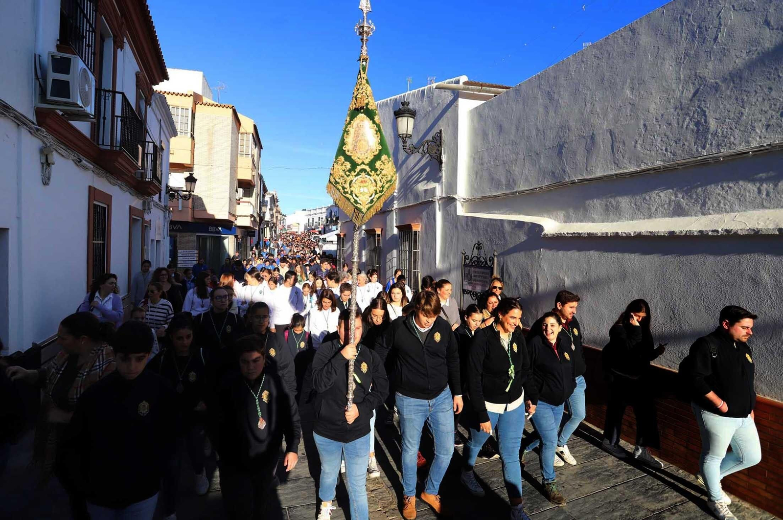 Imágenes de la Peregrinación de Jóvenes Rocieros