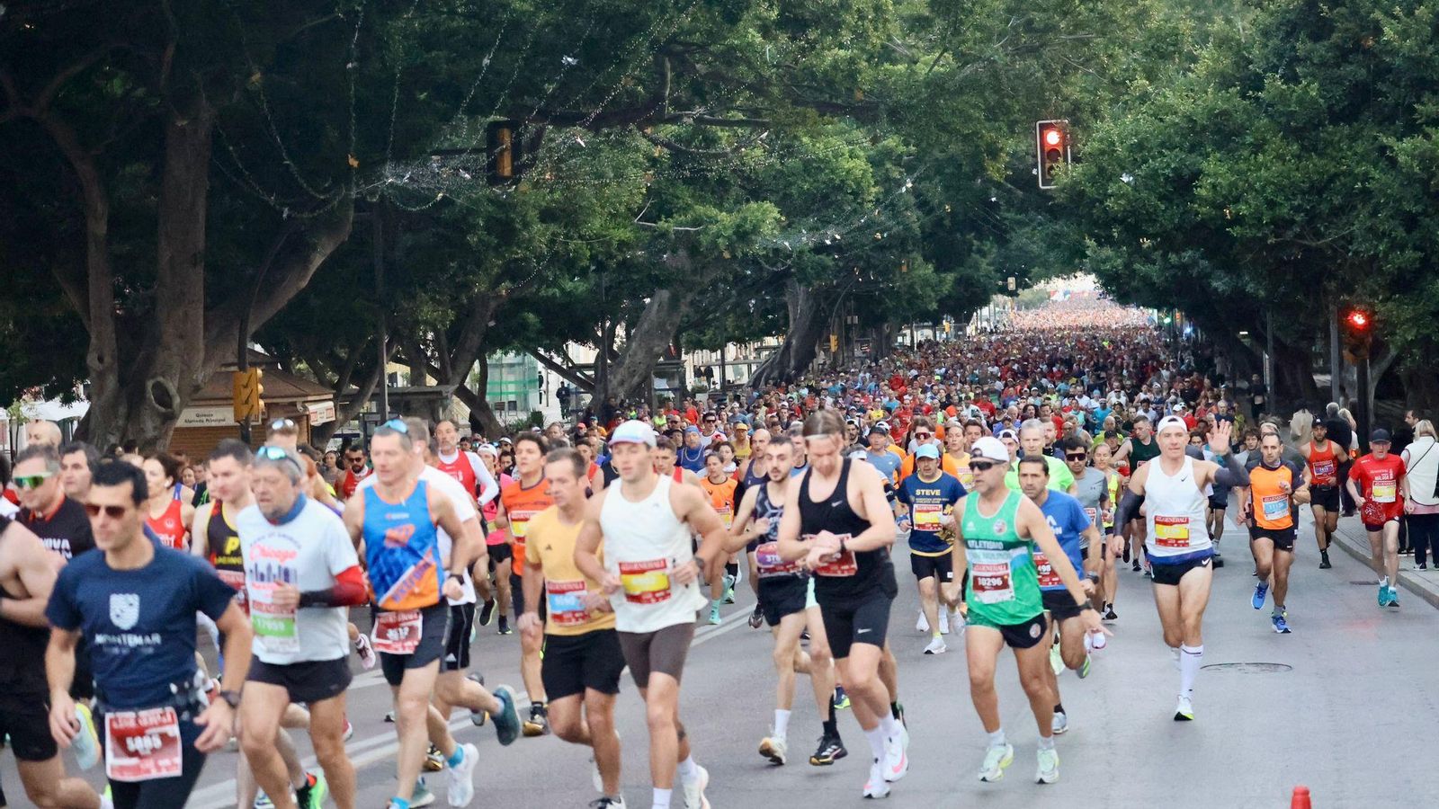 Las mejores fotos de la Maratón de Málaga 2024
