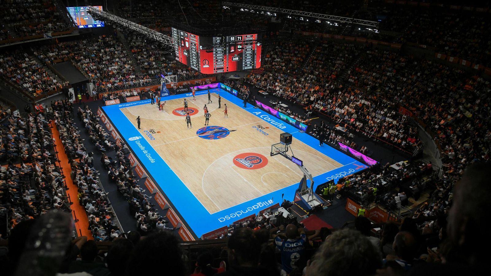 El Leyma Coruña-Unicaja, en fotos