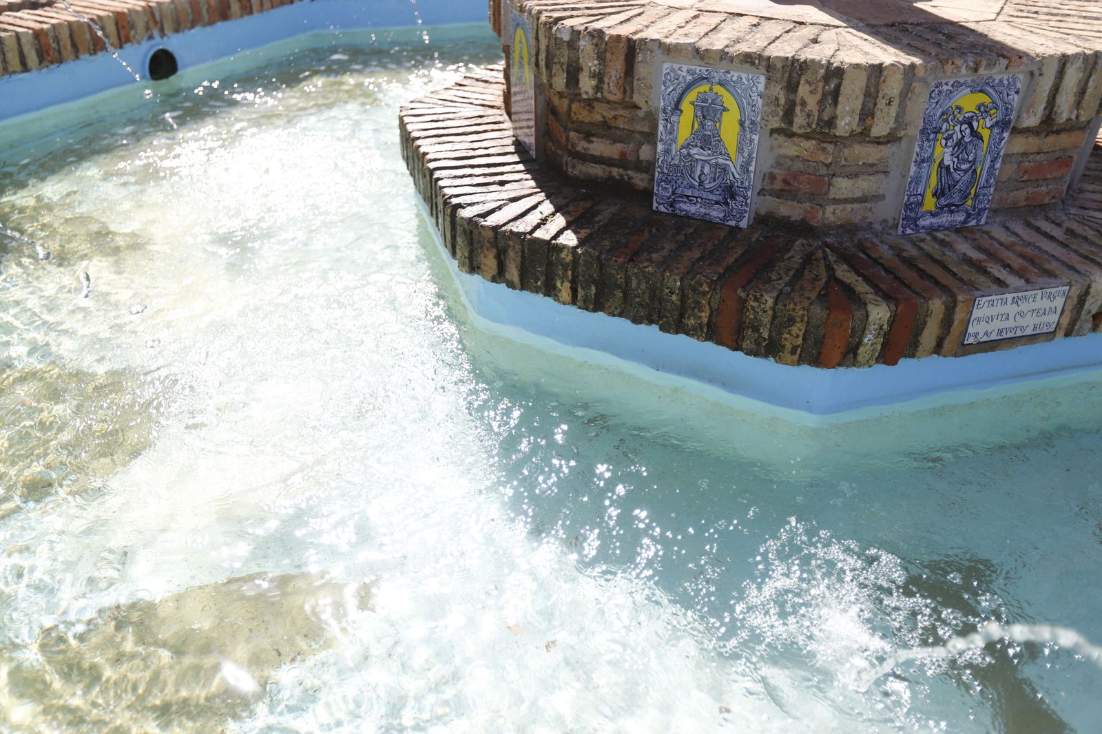 Los jardines del Santuario de La Cinta