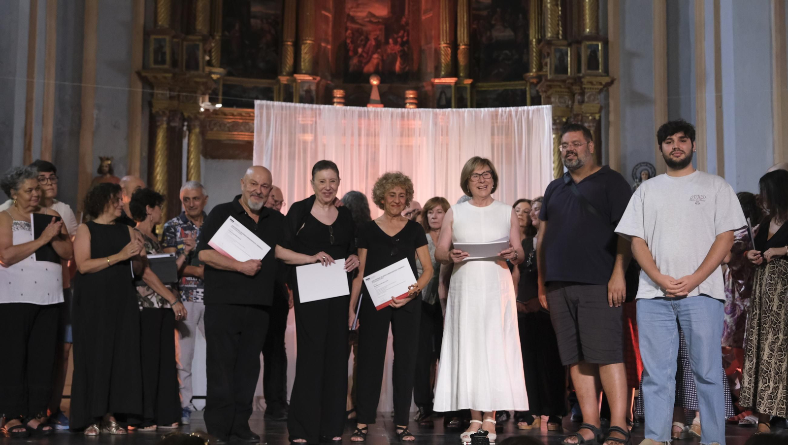 Entrega de diplomas a los alumnos de la Academia Musical del Festival de Vélez Blanco