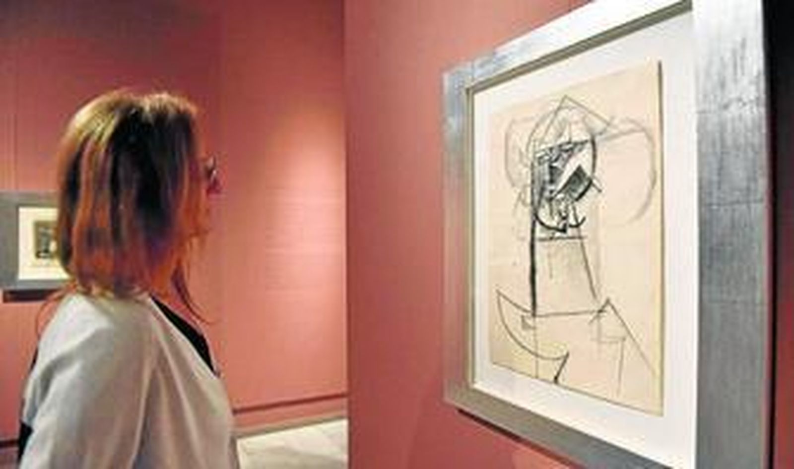 Una de las piezas de la colección de la Fundación Mapfre que se exponen en el Bellas Artes.