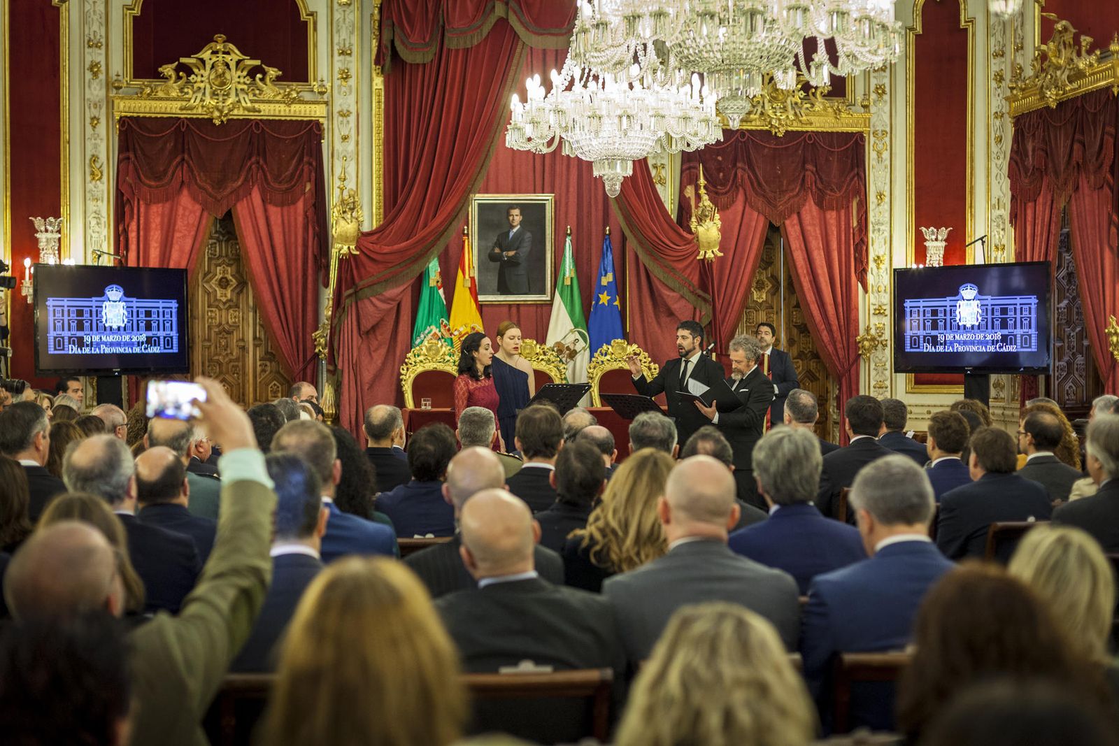 Imágenes de la entrega de la Medallas de la provincia