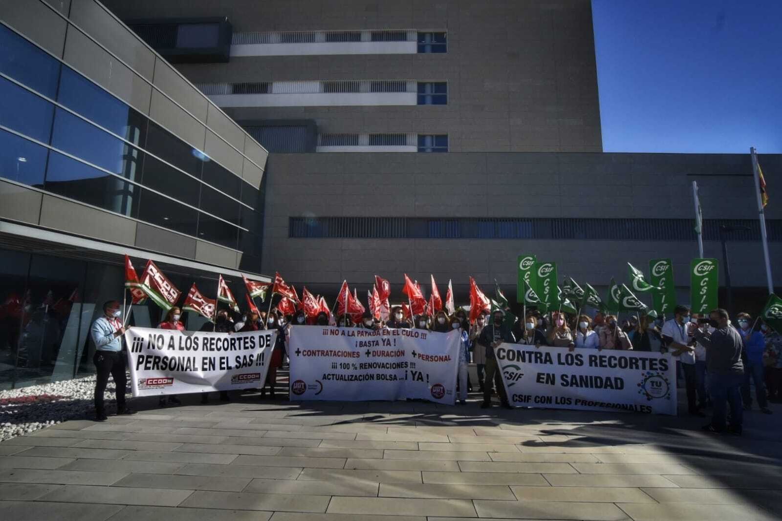 Los sindicatos claman contra el "histórico maltrato" del SAS a La Línea