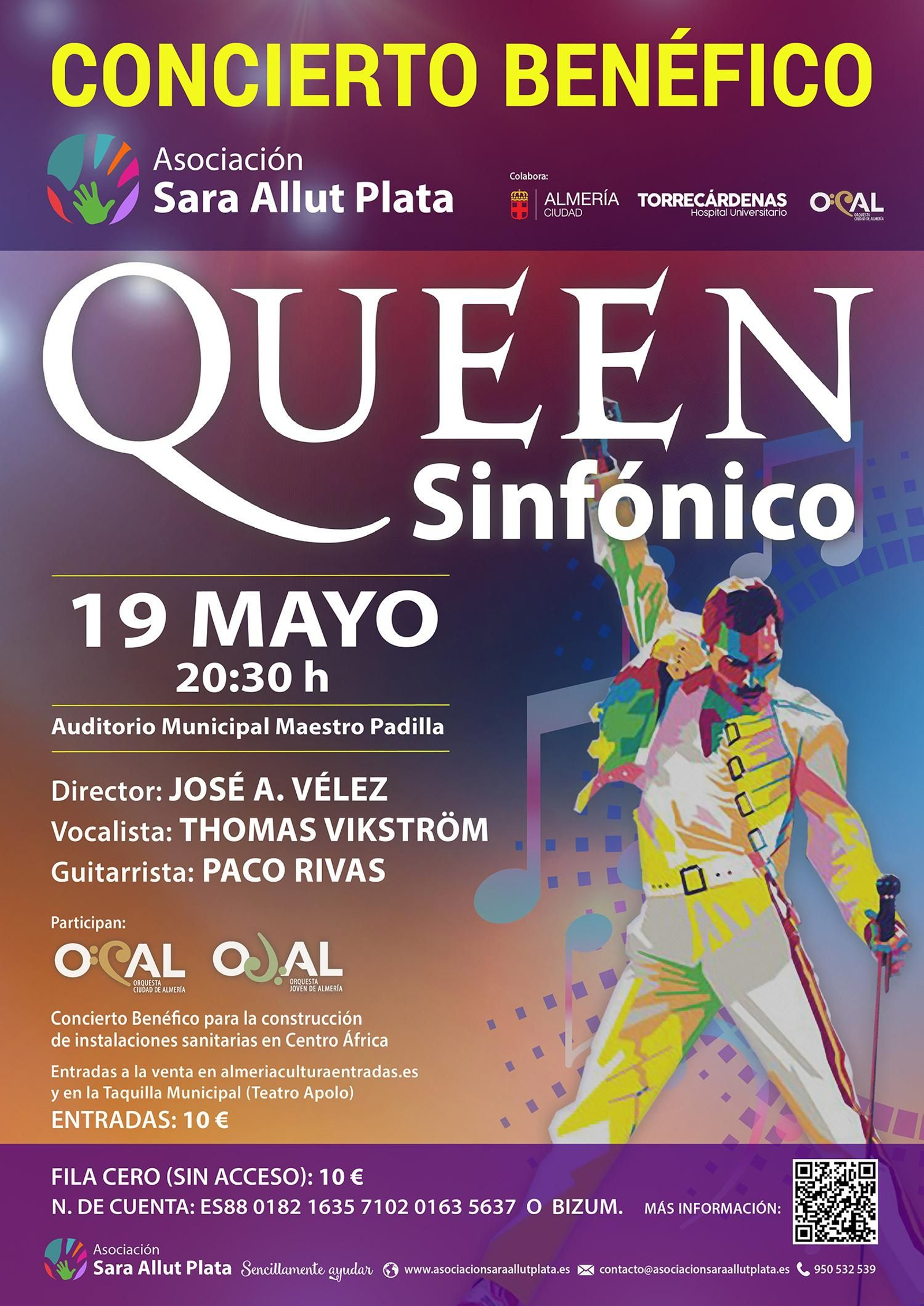Cartel del concierto.