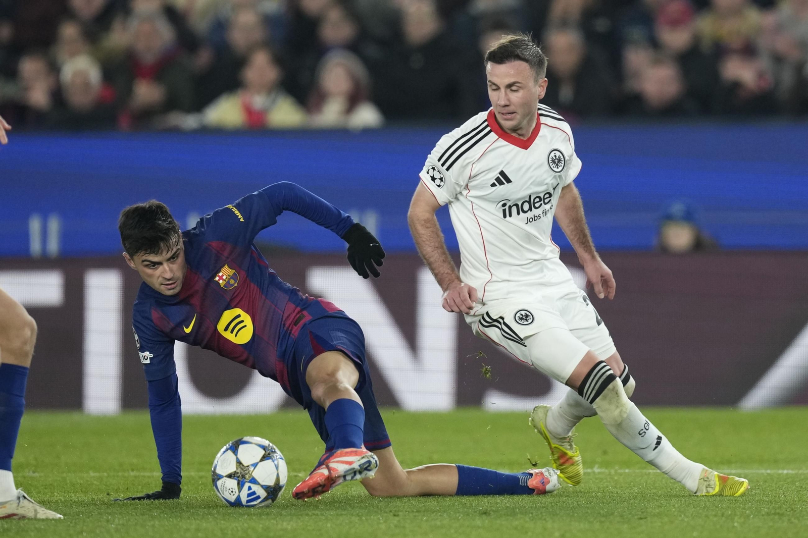 Las fotos del Barcelona-Eintracht Frankfurt