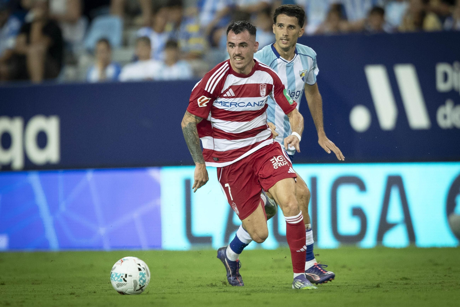 Las mejores imágenes del Málaga CF-Granada CF