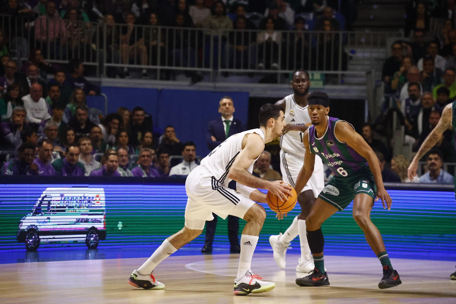 El Unicaja-Real Madrid de Liga Endesa, en fotos