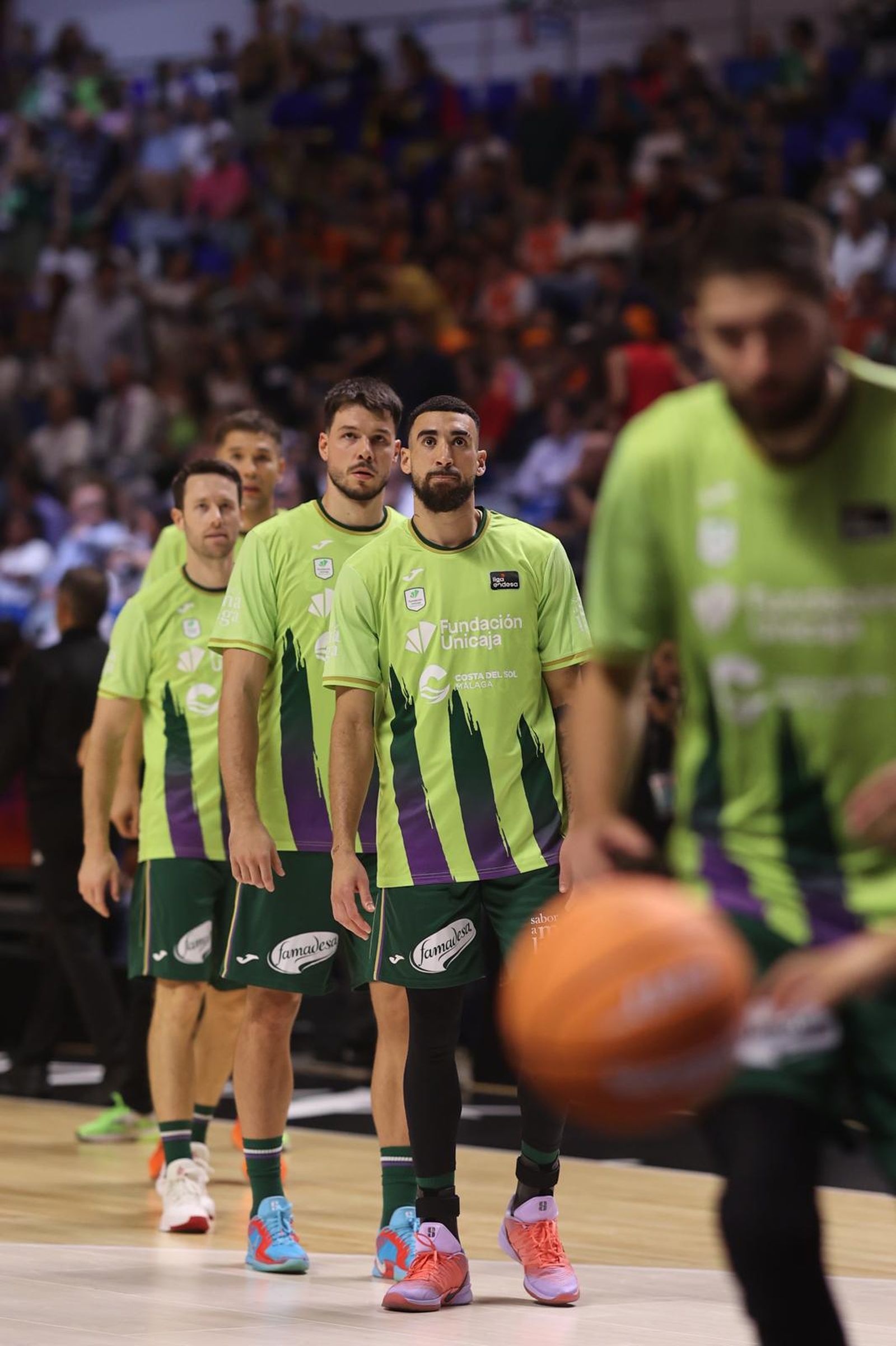 El Unicaja - Valencia Basket de la Supercopa, en fotos