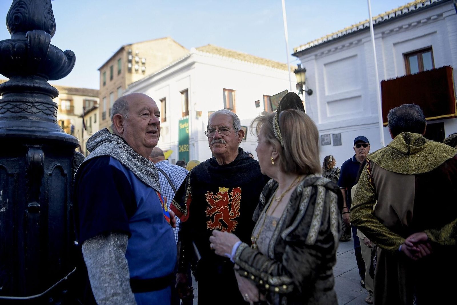 Fotos: Cristóbal Colón y los Reyes Católicos inauguran las Capitulaciones de Santa Fe
