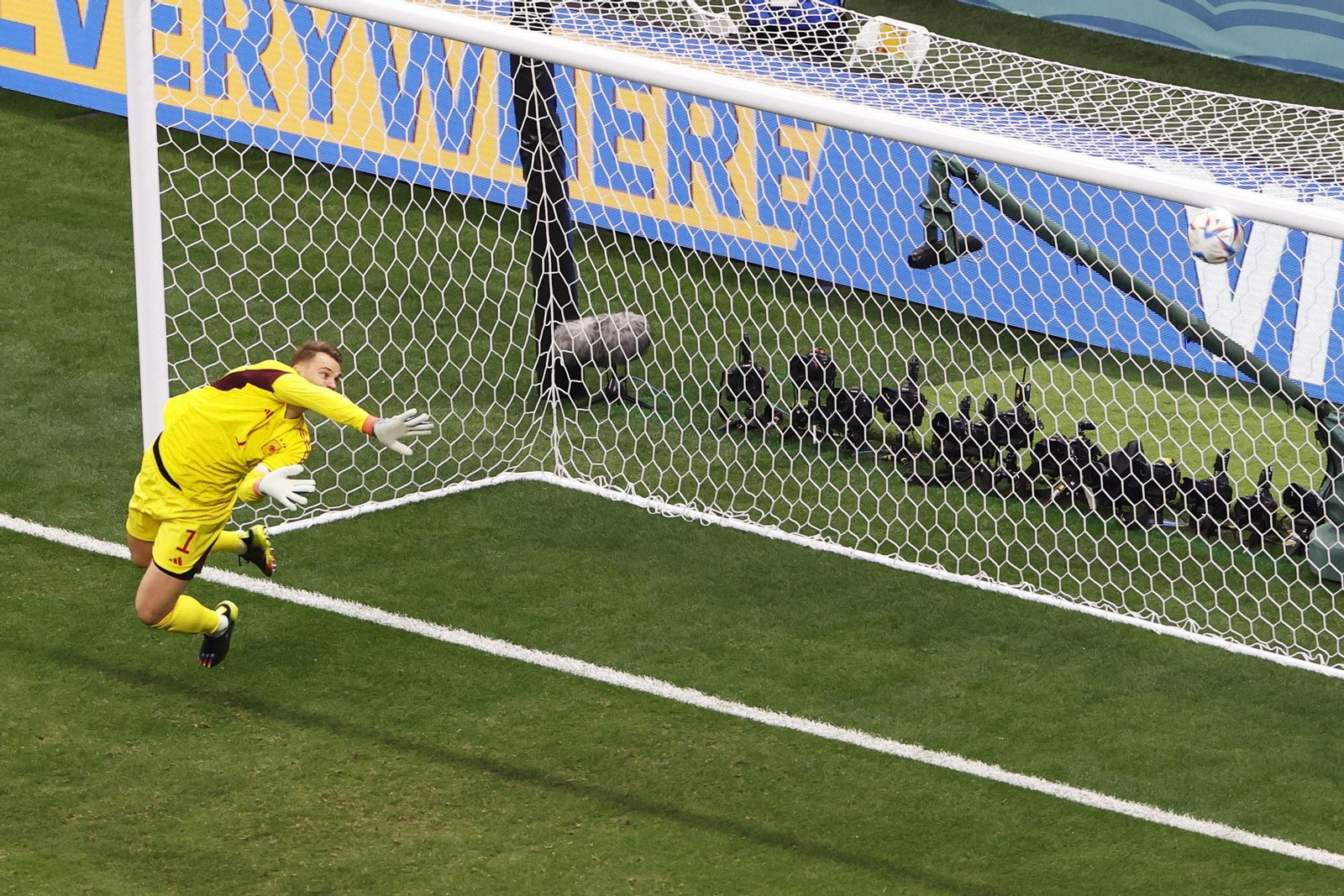 Las fotos del España-Alemania del Mundial de Qatar