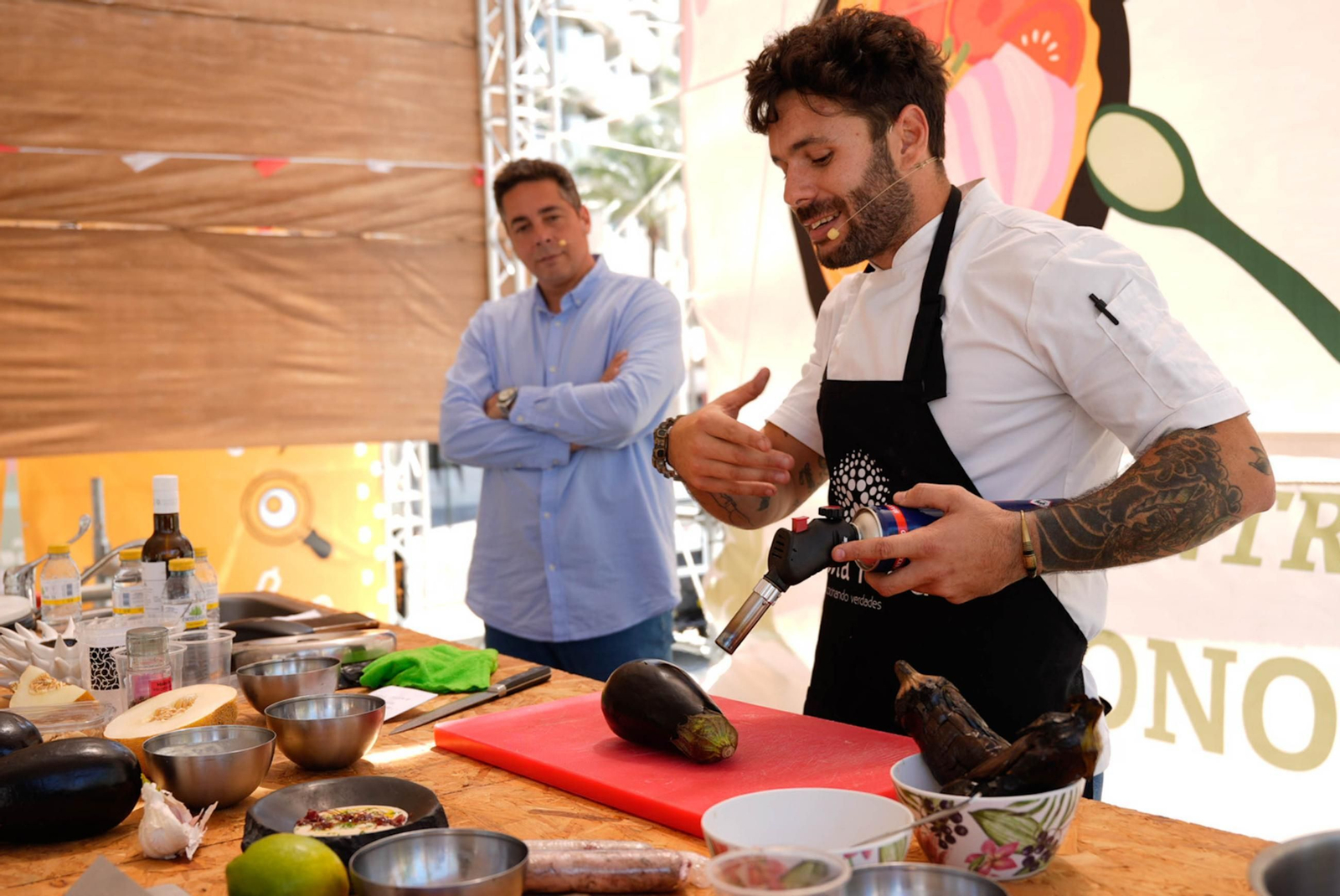 Las mejores imágenes de los showcookings del Obrador Las Pitas y Bosco Benítez