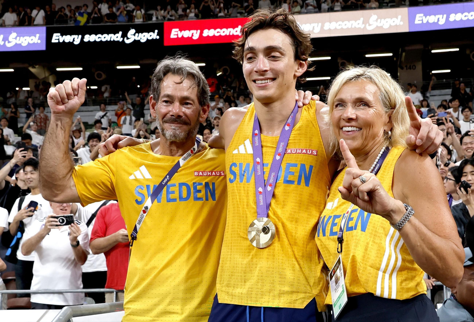 Las fotos del récord mundial de Duplantis y del resto de la jornada