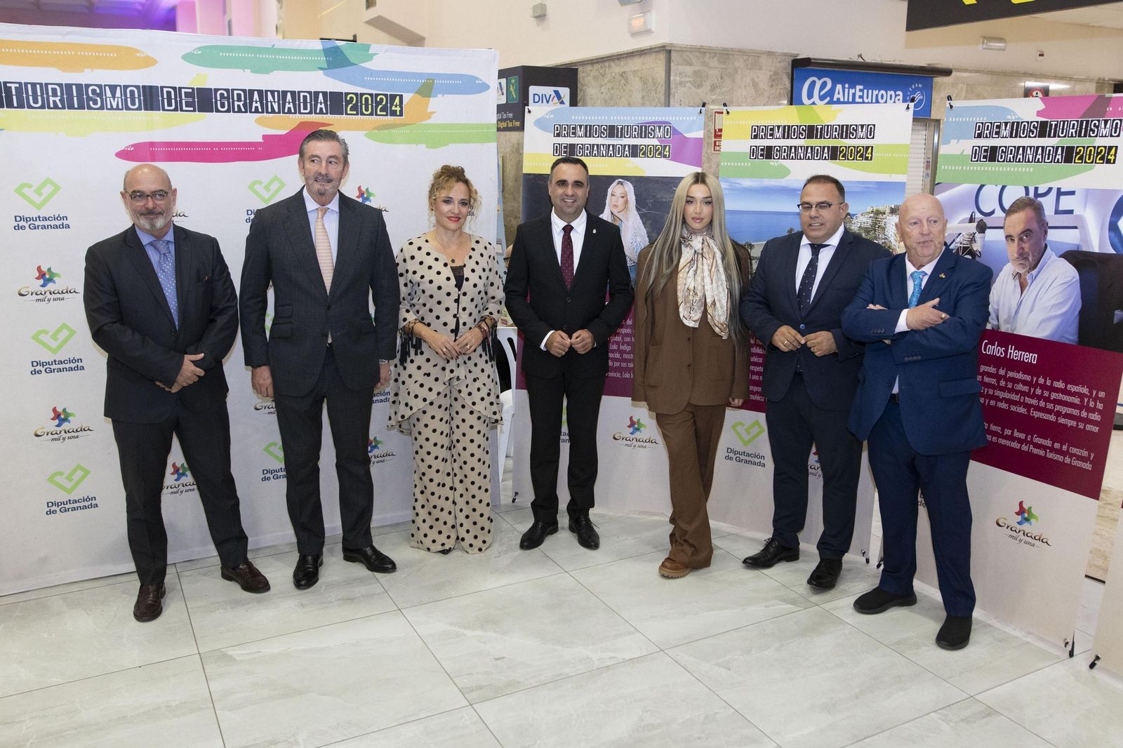 De índigo a Herrera: todas las imágenes de los Premios Turismo de la Diputación de Granada