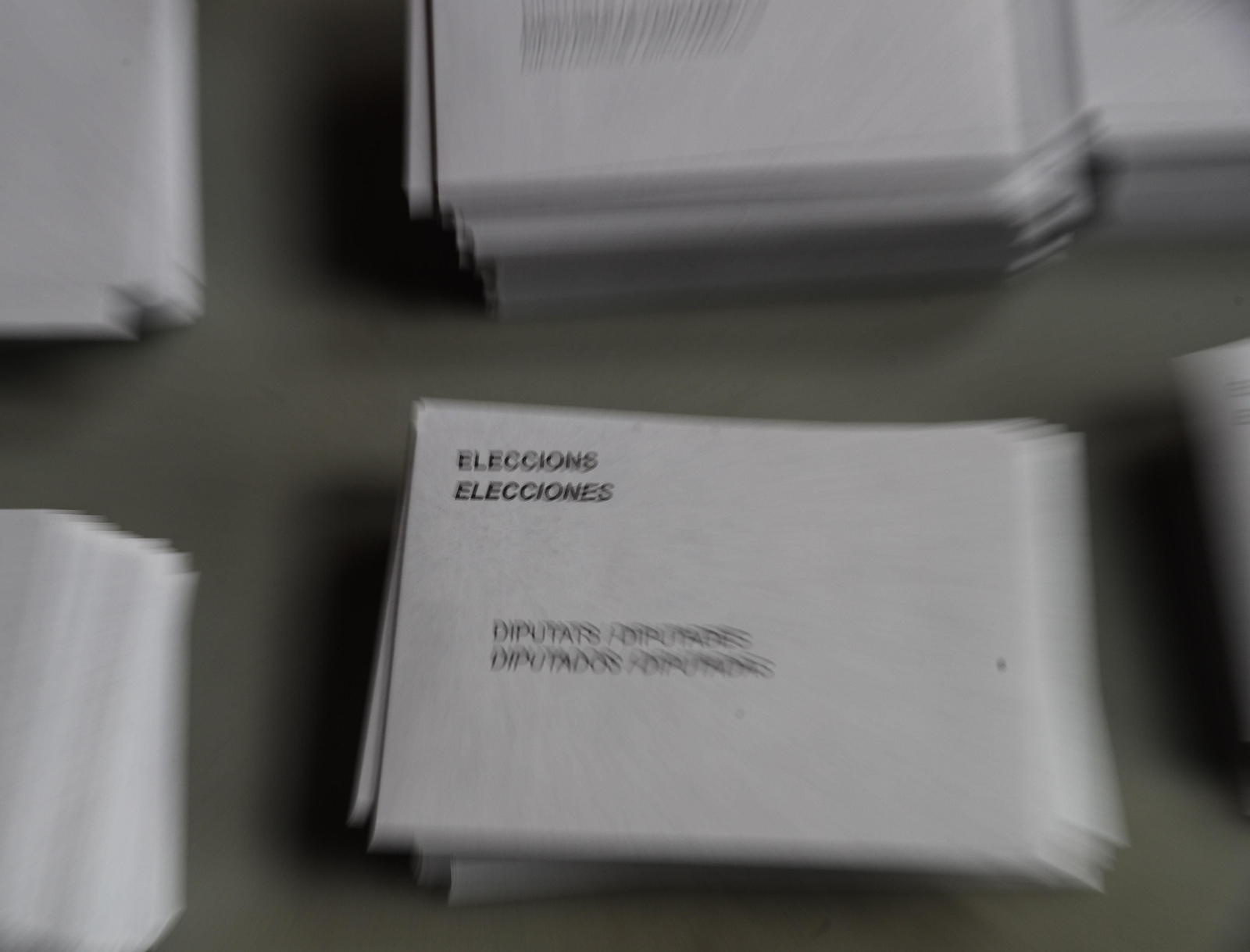 La jornada electoral en Cataluña, en imágenes