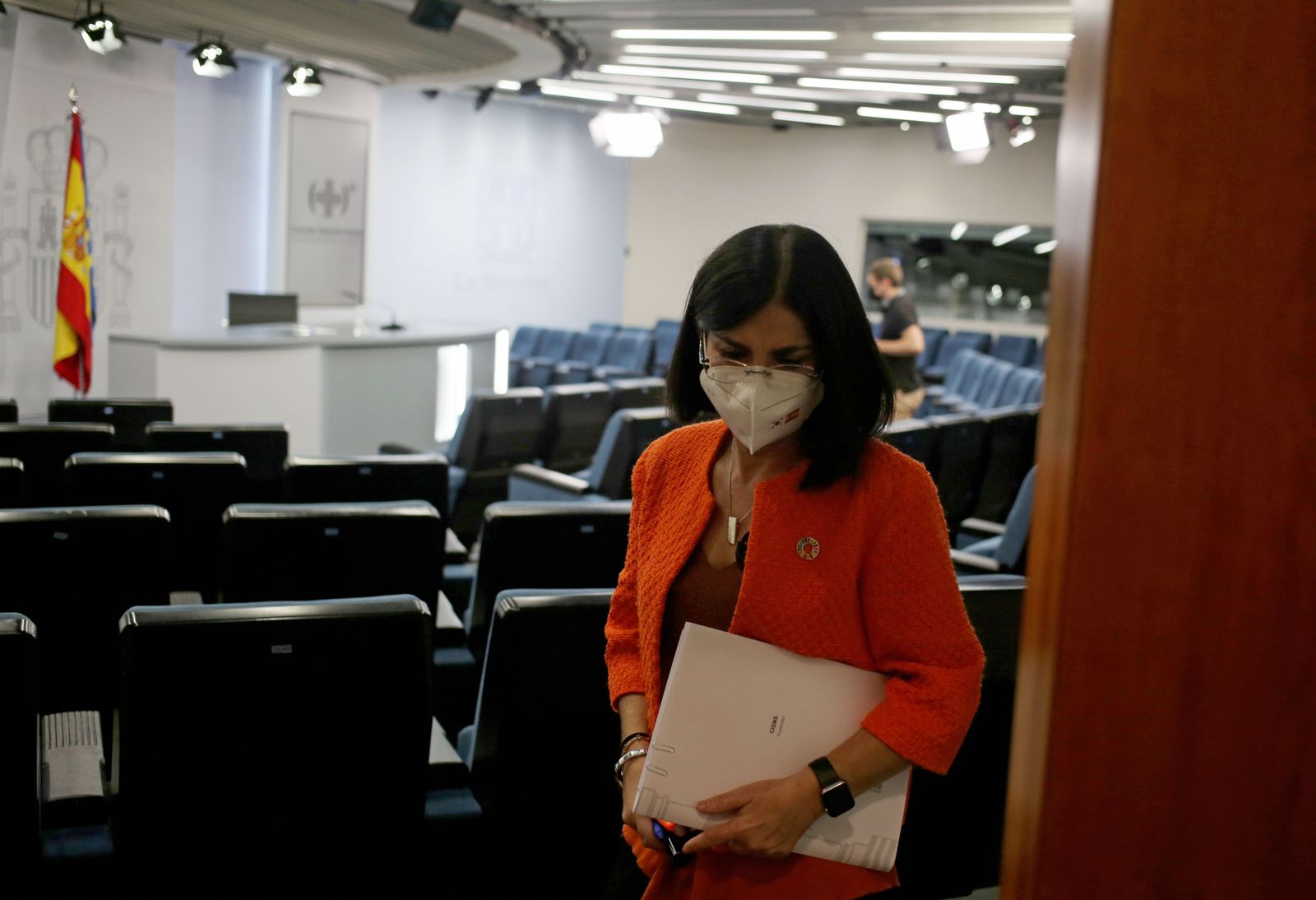 La ministra de Sanidad, Carolina Darias