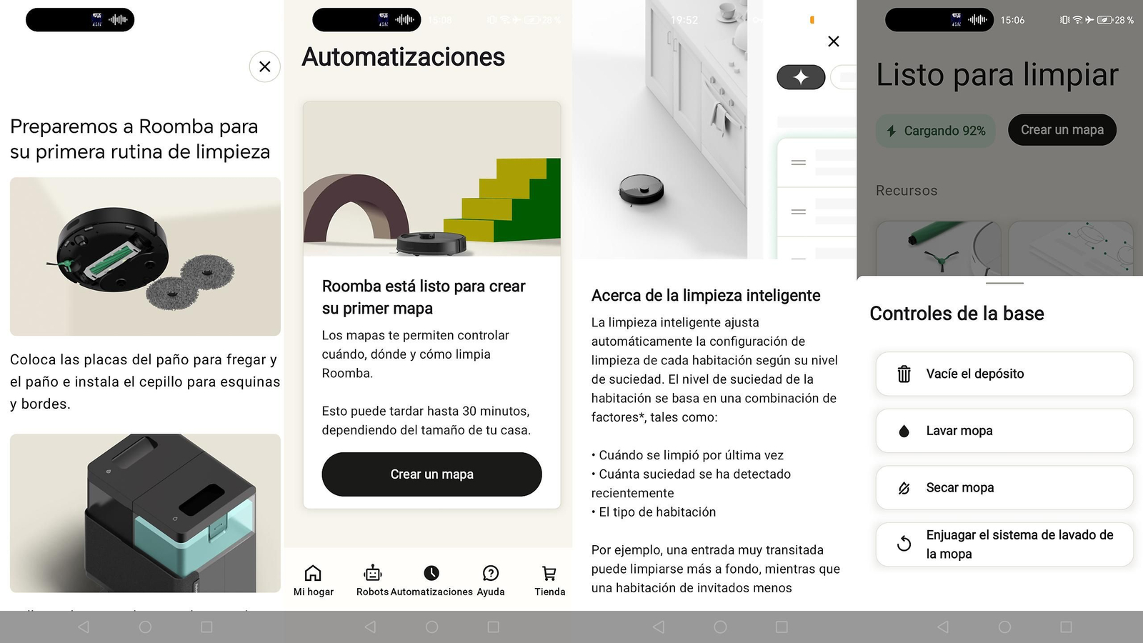 Roomba Plus 405 Combo con Base AutoWash Roomba Plus 405 Combo con Base AutoWash