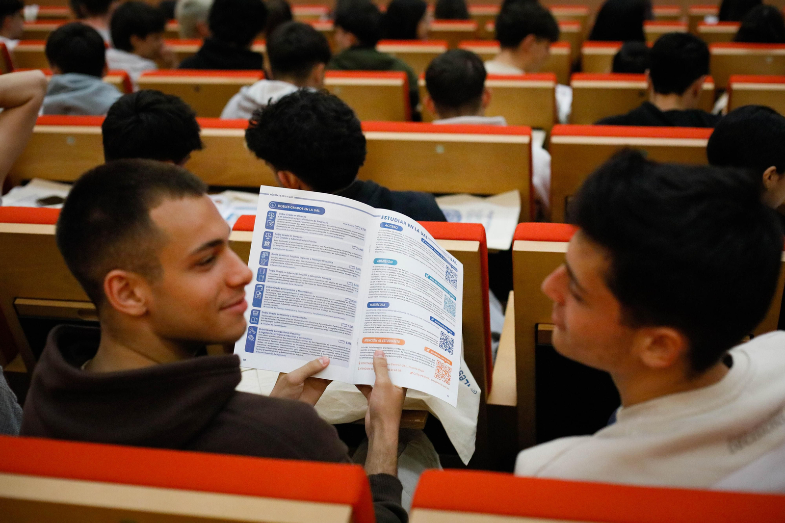 Imágenes de las jornadas preuniversitarias UAL