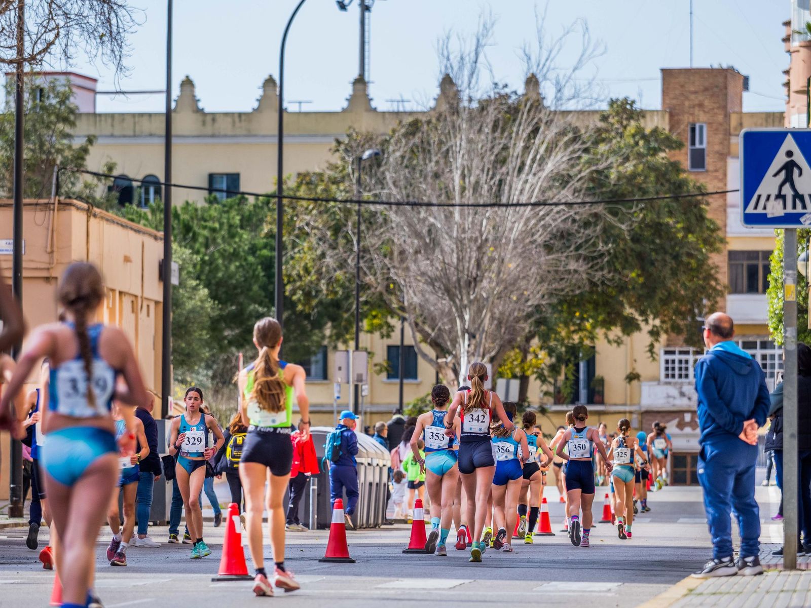 San Fernando acoge el Campeonato de Andalucía de Marcha en Ruta: las imágenes
