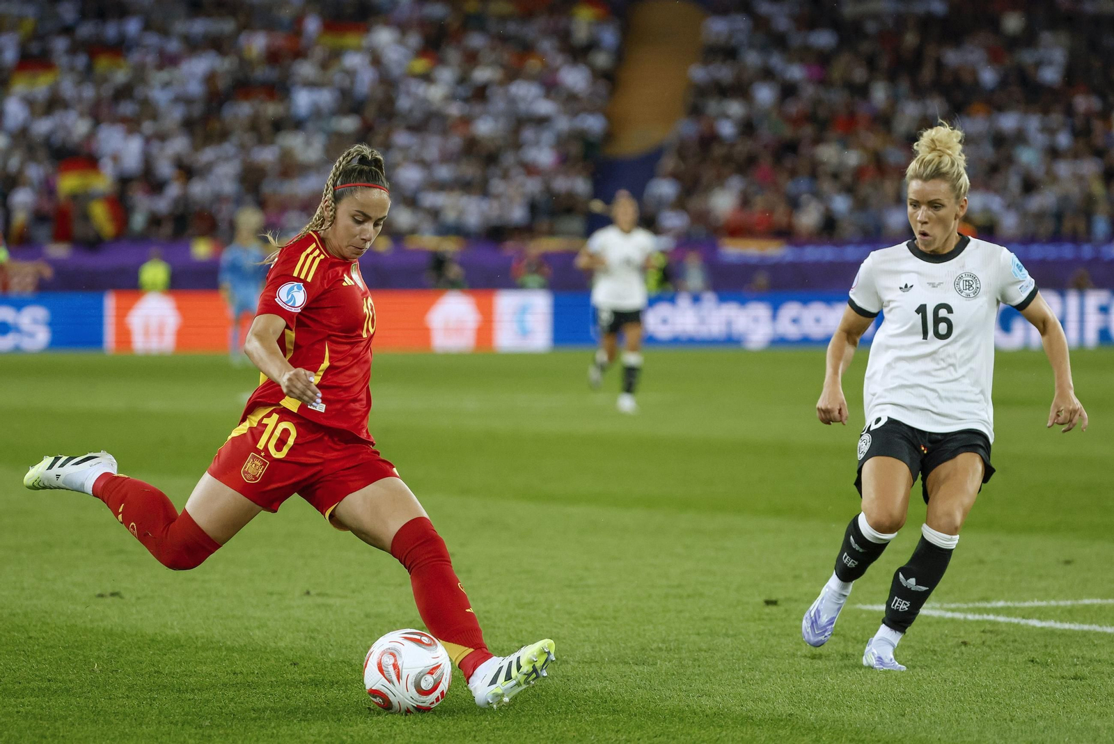 Las mejores imágenes del pase a la final de España ante Alemania en la Eurocopa femenina