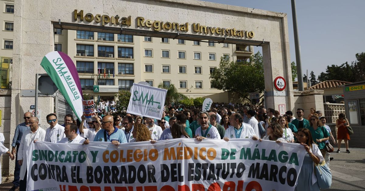 La Junta de Andalucía fija los servicios mínimos para la huelga de médicos que empieza el 16 de febrero
