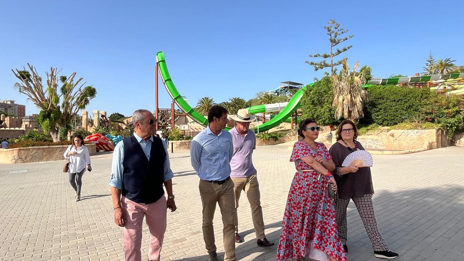 Imagen de la visita de Margarita del Cid