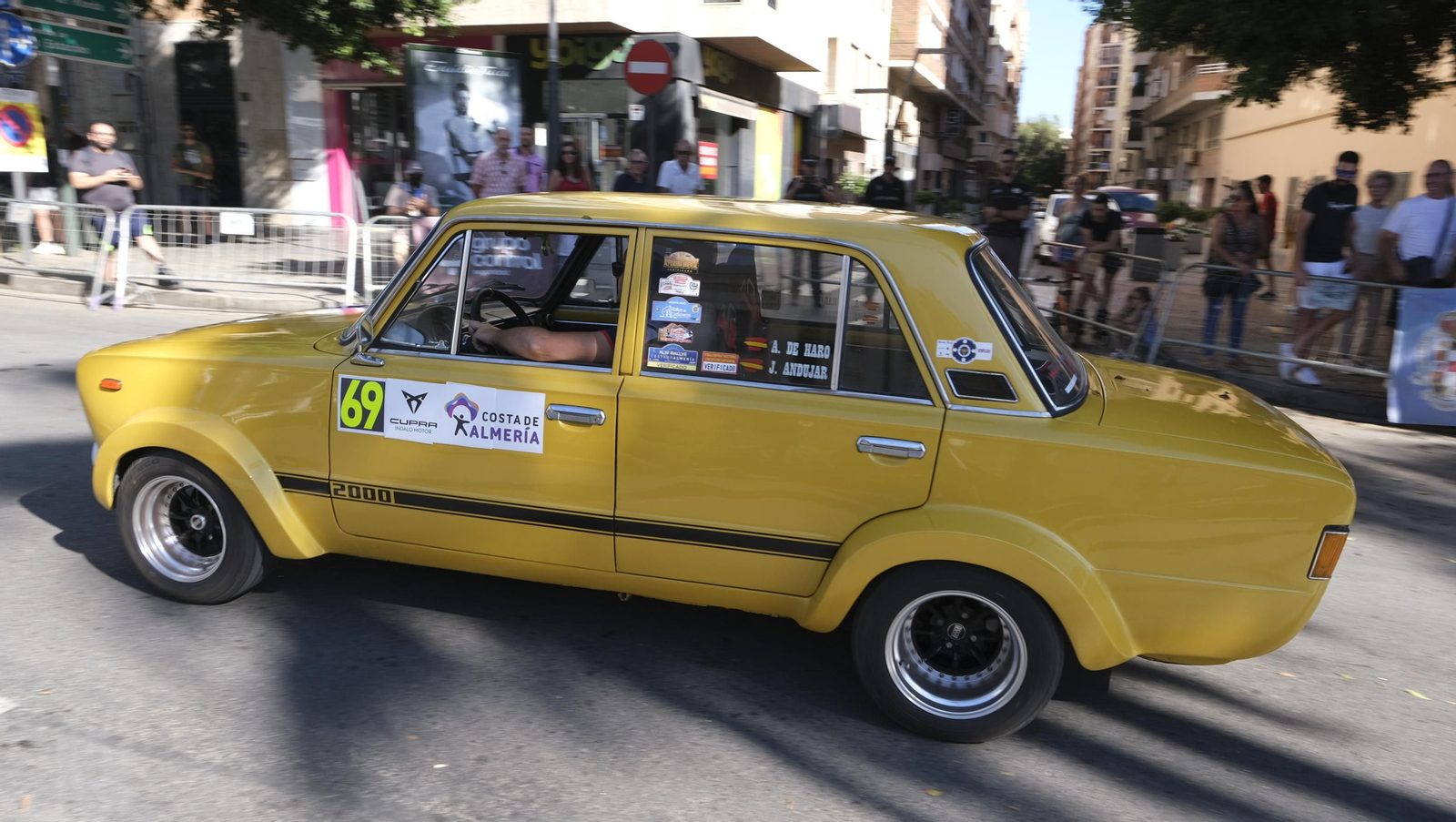 Imágenes de la salida del Rallye Costa de Almería