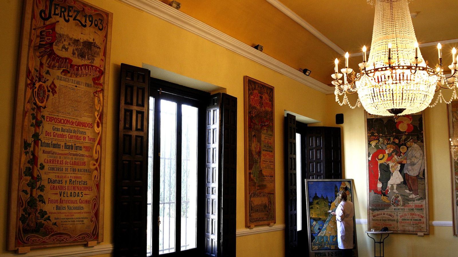 La sala de exposición de los Carteles de Fiestas de Jerez se inauguró en 2017