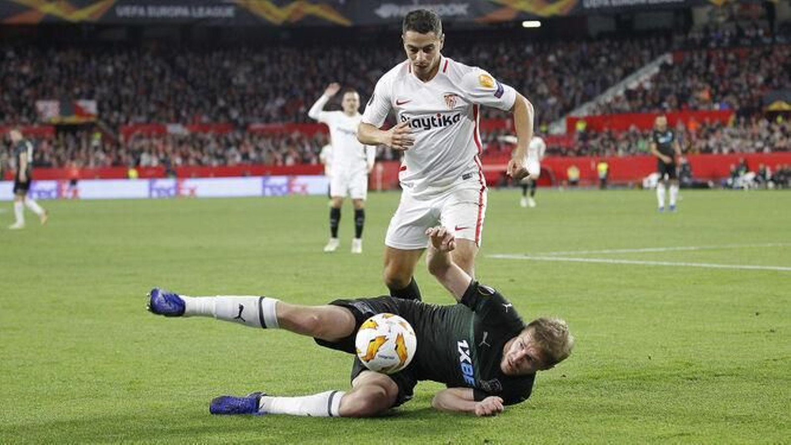Ben Yedder, en el choque ante el Krasnodar