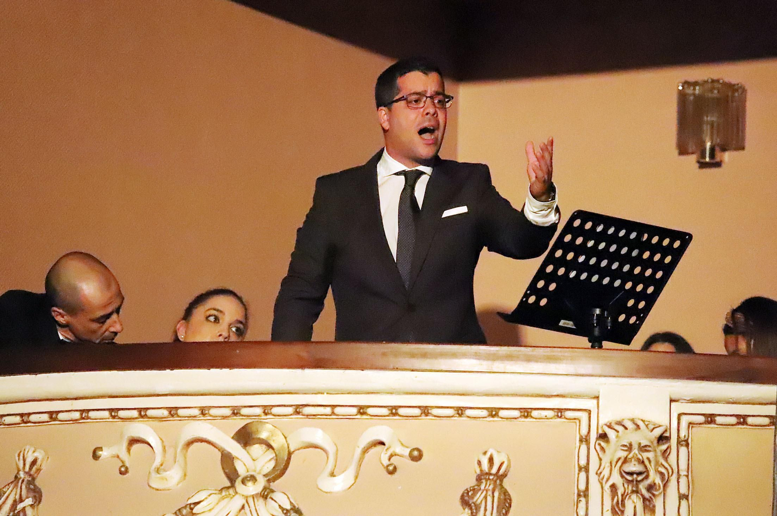 Imágenes del pregón de San Sebastián pronunciado por Manuel Correa