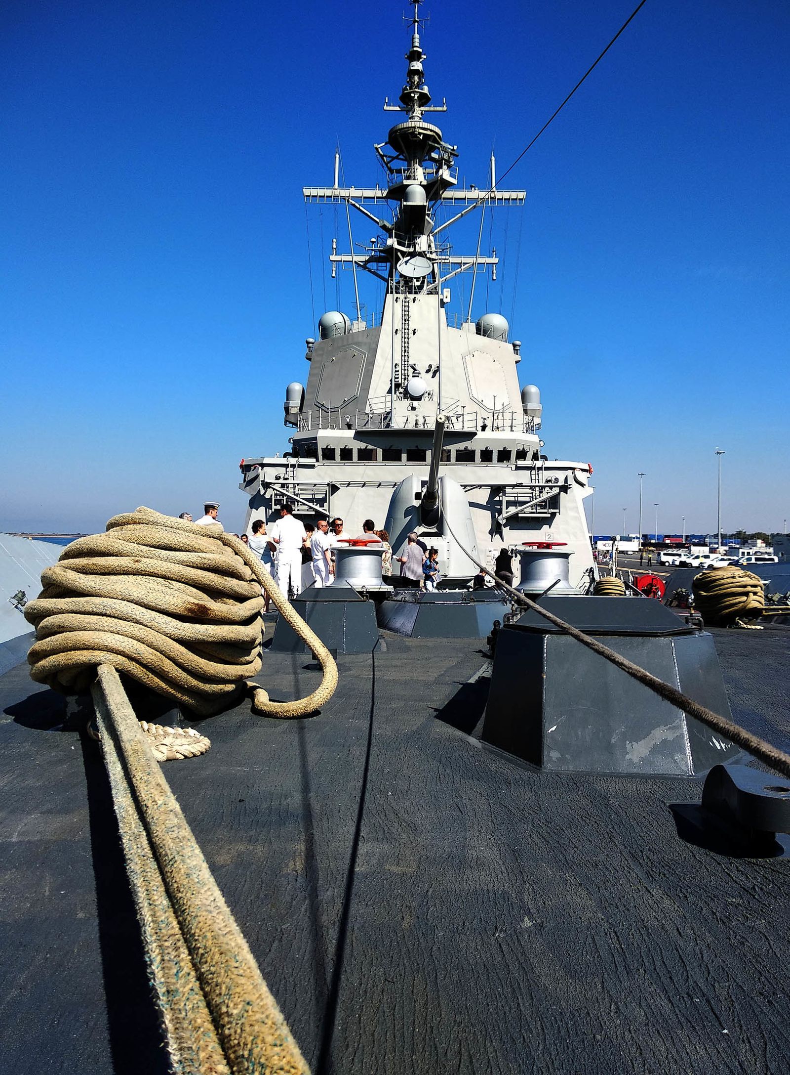 Imágenes de la Fragata Cristóbal Colón F-105