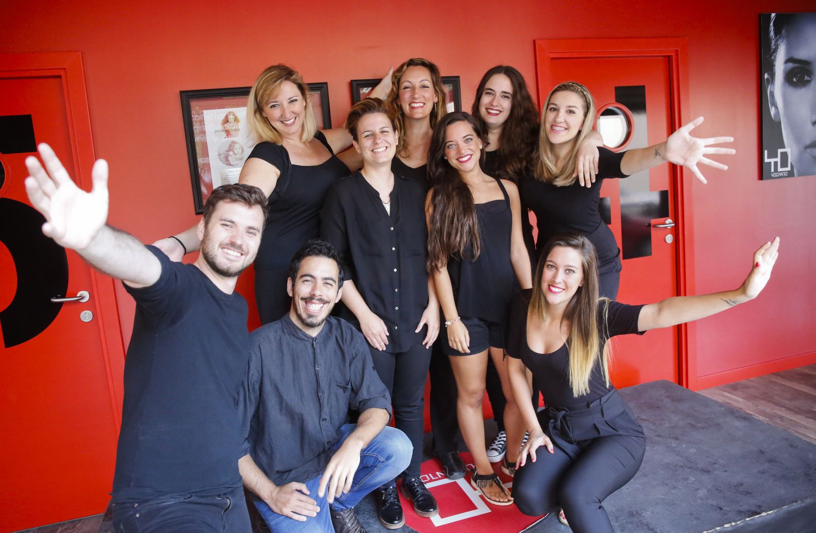 Un momento de uno de los ensayos realizados esta misma semana.