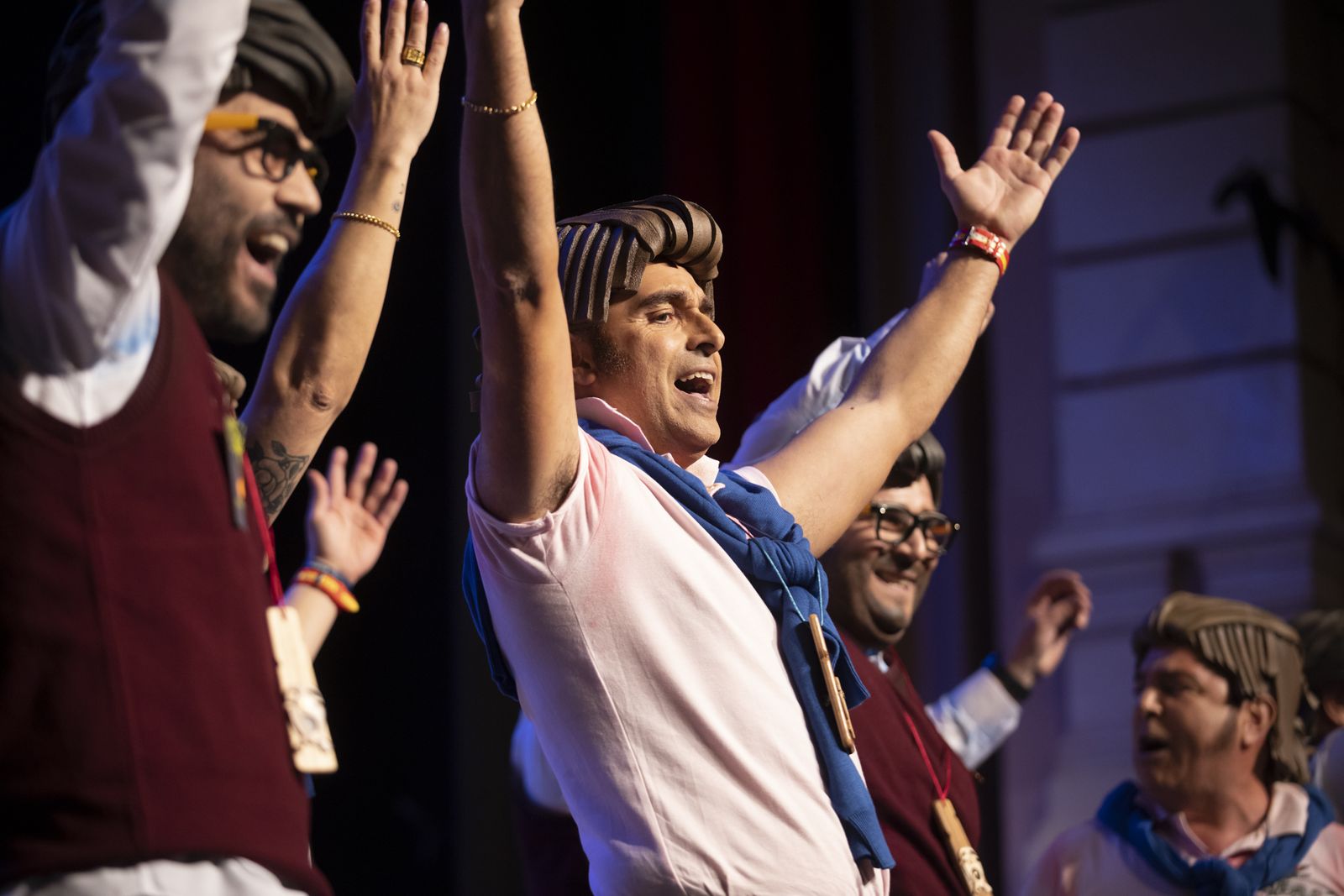 La última jornada de semifinales del Carnaval de Huelva, en imágenes