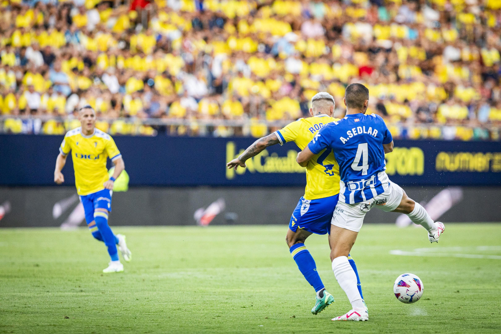 Imágenes del partido Cádiz-Alavés